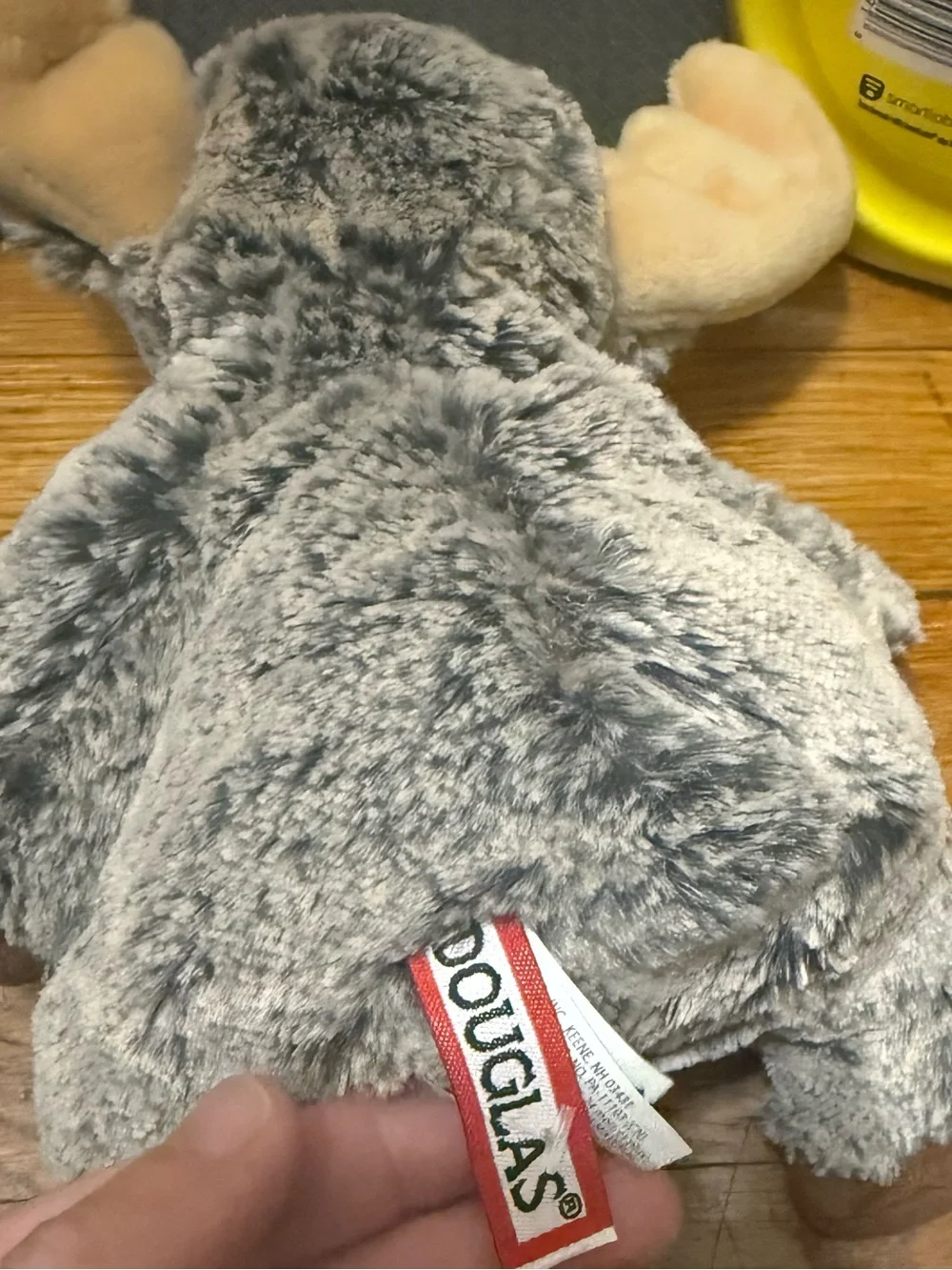 Douglas Plush Gray Moose Stuffed Animal - Soft Cuddly Kids Toy